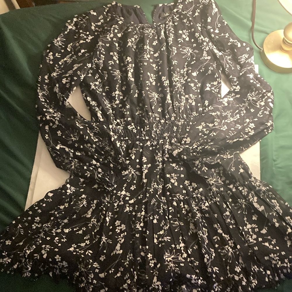 Floral Long Sleeve Dress